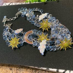 Sassy Jones Skyy Bib- Removable Brooches